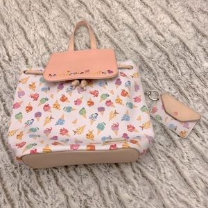 Loungefly Pokémon Ice Cream Backpack and Wallet